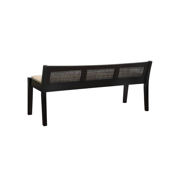 Joss & Main Donner Rattan Cane Entryway Bench & Reviews Wayfair